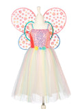 Robe Flora et ses ailes - 5-7 ans