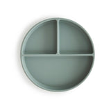 Assiette plate silicone - Cambridge blue