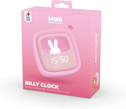 Réveil - billy clock rose marshmallow