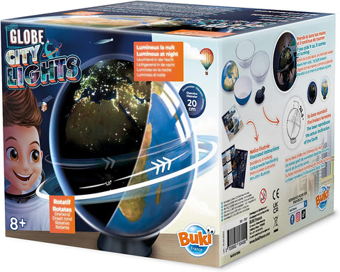 Buki - Globe terrestre city light