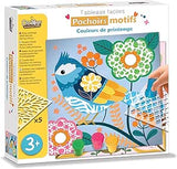 Pochoirs motifs - couleurs de printemps