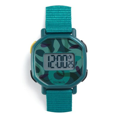 Green snakes - Montre Ticlock digitale