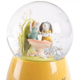 Boule à neige musicale - Trois petit lapins