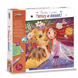 cartes à créer - Fantasy de diamants