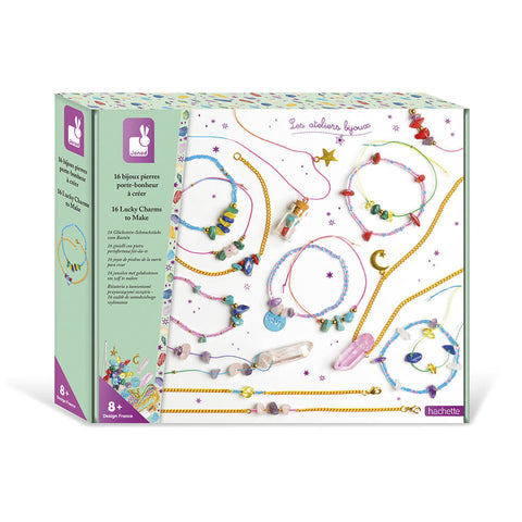 16 bijoux pierres portes-bonheur a creer