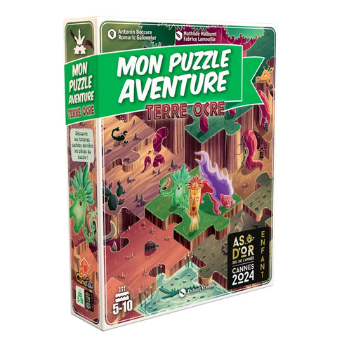 Mon puzzle aventure - terre Ocre