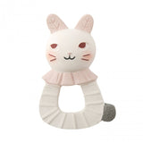 Moulin Roty - Anneau de dentition lapin rose - Après la pluie