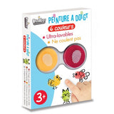Peinture à doigts 6 encreurs
