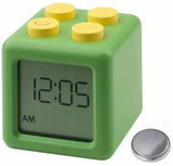 Réveil cube - Vert