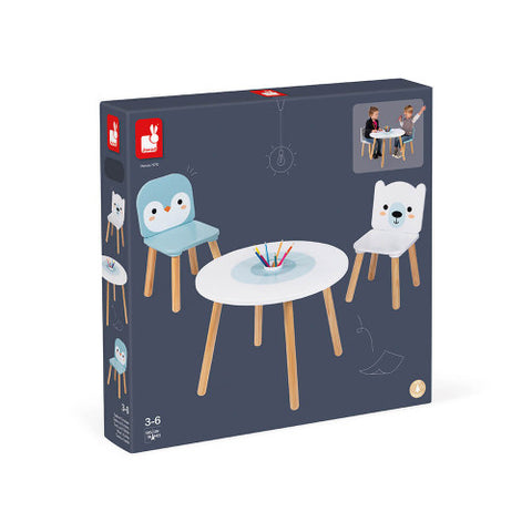 Janod - Table et chaise banquise