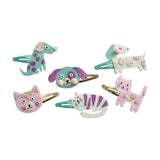6 barettes Little pets