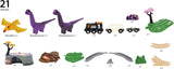 Circuit dinosaure adventure set - 36094