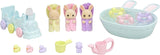 Set de bain bébé triplés lapin crème - 5707