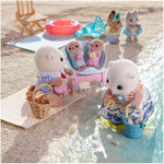 Famille loutre de mer - 5803