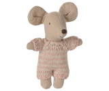 Bébé dans couffin - Rose