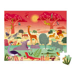 Janod - Puzzle Réserve animalière - 54pcs