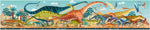 Puzzle panoramique - 100 pièces - Dinosaures