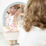 Licorne coiffeuse de table