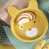 Set vaiselle Silicone - Trois petits lapins