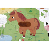 La ferme - Puzzle tactile 20pcs