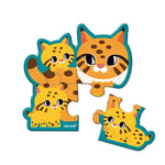 5 puzzles evolutifs animaux - WWF