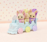 Set de bain bébé triplés lapin crème - 5707