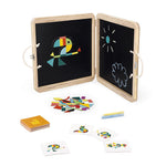 Valisette puzzle magnétique - animaux