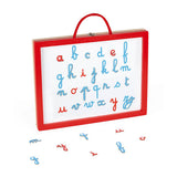 Malette de lettres cursives