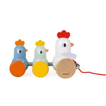 Janod - Poule et poussins à promener