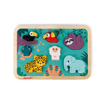 Janod - Puzzle Chunky jungle - WWF