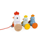 Janod - Poule et poussins à promener
