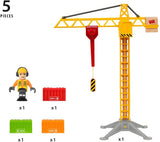 Grande grue lumineuse