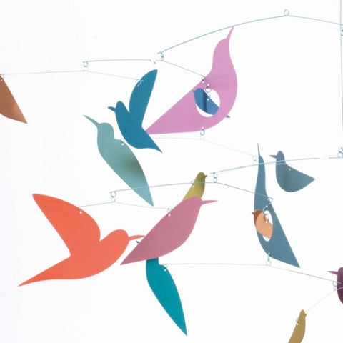 Djeco - Mobile des oiseaux multicolores