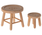 Table et chaise boutons