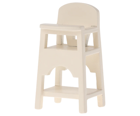 Chaise haute bébé - of white