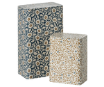 Metal box - flowers 2pcs