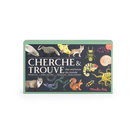 Cherche et trouve des animaux du monde