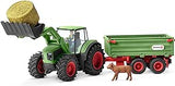 Schleich - Tracteur avec remorque - 42379