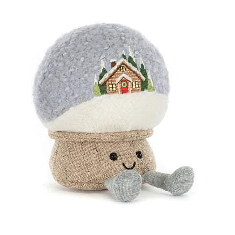 Amuseable snow globe