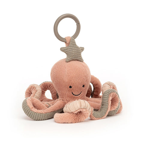 Jellycat - Odell Octopus activity Toy