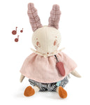 Moulin Roty - Poupée musicale lapin - Après la pluie