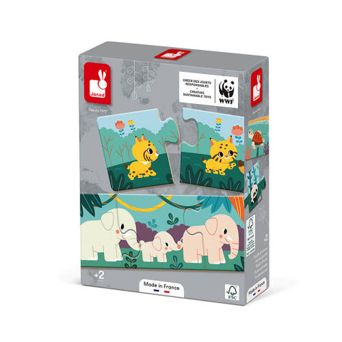 Puzzle animaux - WWF