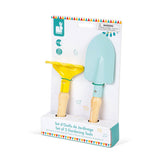 Outils de jardinage - pelle & rateau