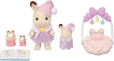 Coucher soeur lapins chocolat - 5806