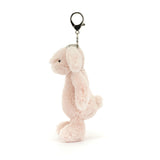 Bashful blush bunny bag charm