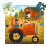 Puzzle tracteur