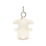 Little lamb bag charm