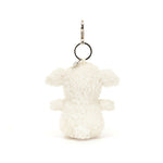 Little lamb bag charm