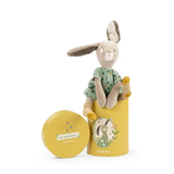 Poupée lapin sauge