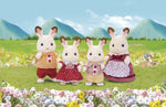Famille lapin chocolat - 5655